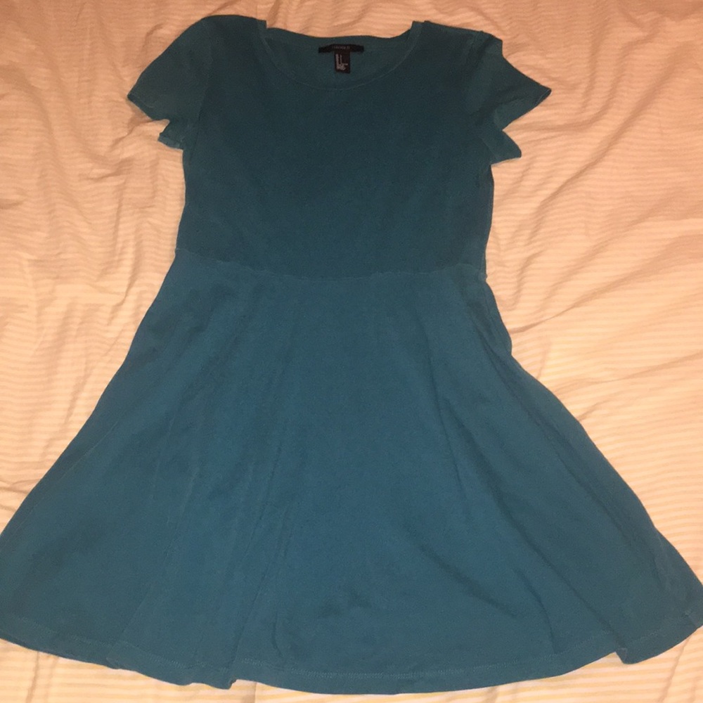 Blue- Green Dress